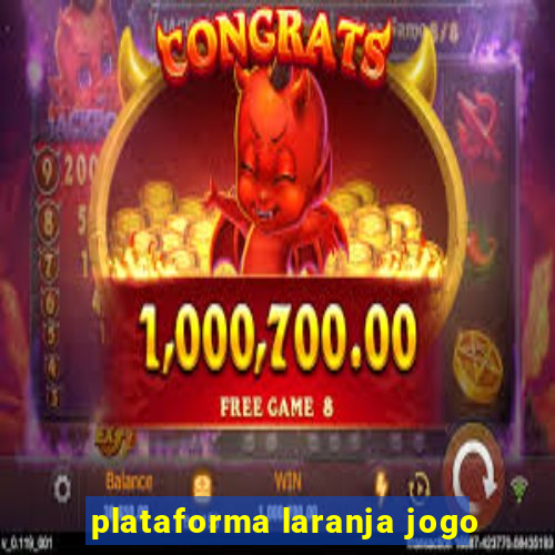 plataforma laranja jogo